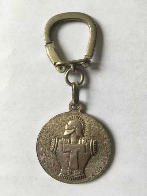 PORTE-CLÉS MILITAIRE SAFOM par PENIN keychain vintage années 60