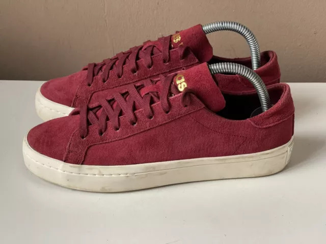 Adidas court deals vantage maroon