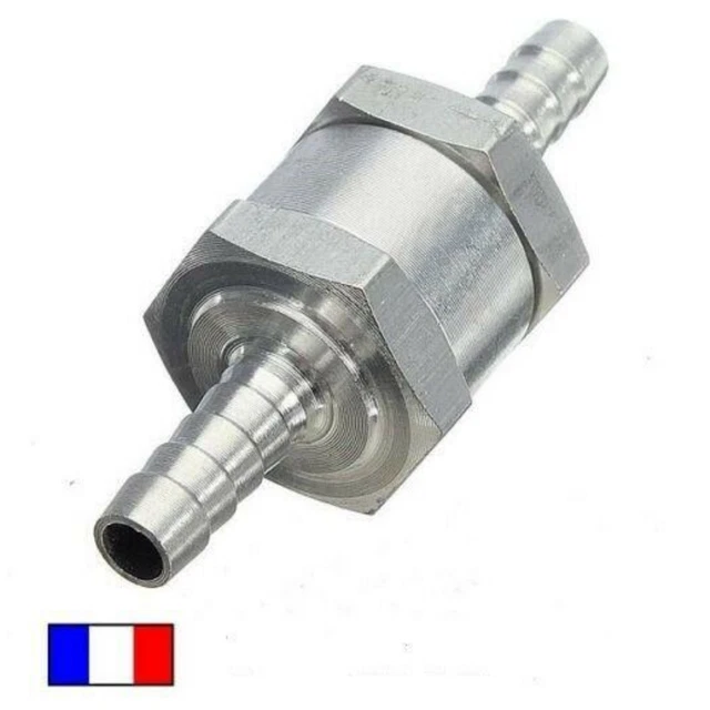 Clapet anti-retour(4 pièces) de retour de carburant en aluminium à sens unique (6 8 10 12mm) pour Essence Diesel Huile Car Chrome Eau Auto Carburateur | Leroy Merlin