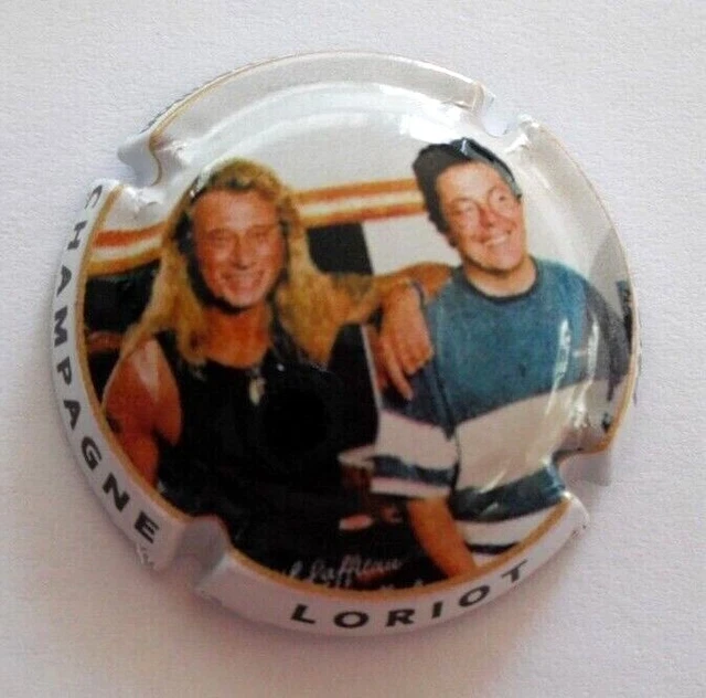 CAPSULE DE CHAMPAGNE Pierre MIGNON Johnny Hallyday BERCY 1990 N°193b