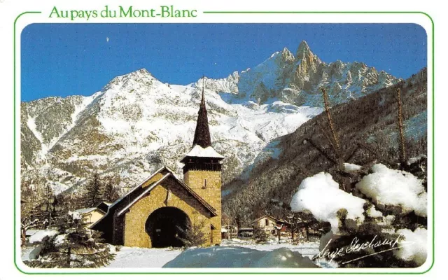 Vallée de CHAMONIX - la Chapelle des Praz et les Drus