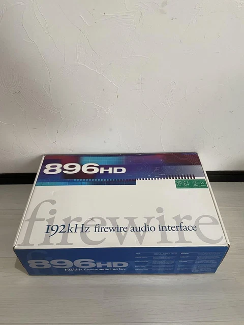 Motu 896Hd 192Khz Audio Interface Micro Pré