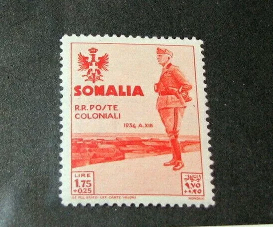 Somalia  Stamp Scott# B47 King Victor Emmanuel III 1935 MH L458