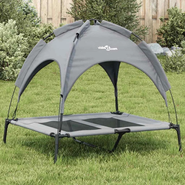 Fodera Impermeabile Per Lettino Cane – Tessuto Oxford 210D, Lavabile, Con Cerniera, Disponibile In 5 Taglie (Grigio)