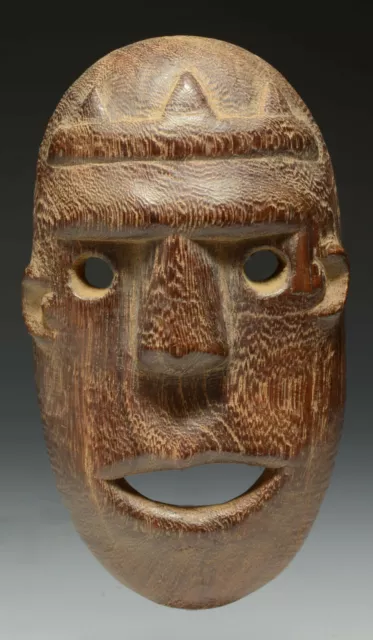 West Africa Passport Carved Wood Mask  ca. 20th century