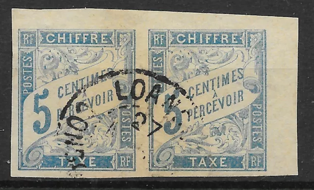 Colonies Generales : Taxe N° 18 Rare Obliteration Cachet Loango Congo Francais