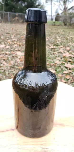 Antique Olive Oil Bottle FOR SALE! - PicClick