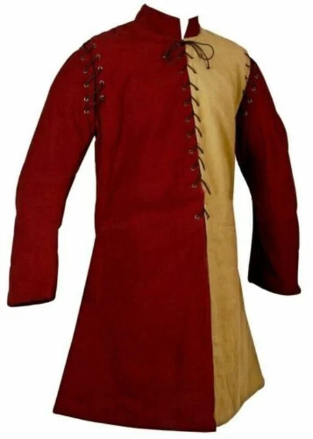 New Medieval tunic historic patterns costume archers authentic full X-mas Gift
