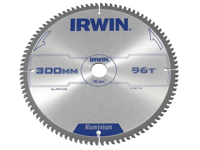 IRWIN - Professional Circular Saw Blade 300 x 30mm x 96T - Aluminium