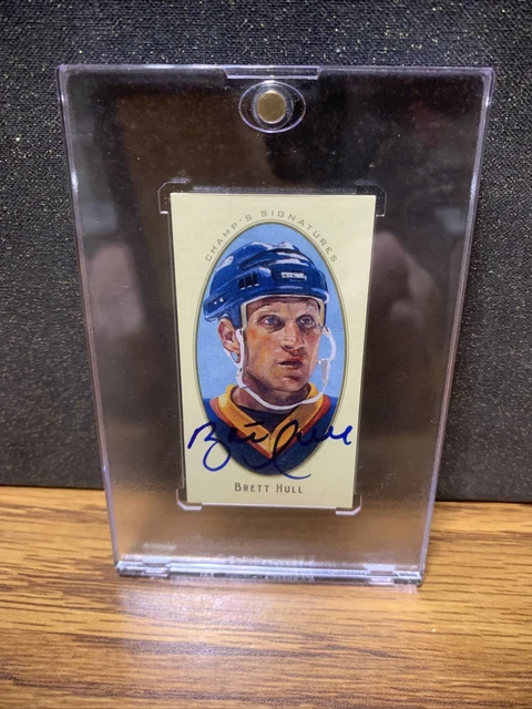 Brett Hull 2011 Parkhurst Champions Upper Deck Champs Signatures #49