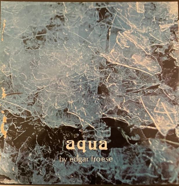 EDGAR FROESE ‎– Aqua Japan LP OBI VINYL Virgin ‎– YX-7015-VR