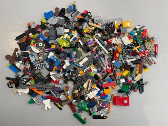 LEGO 1kg Genuine Mixed Assorted Blocks Pieces Bulk Pack #1
