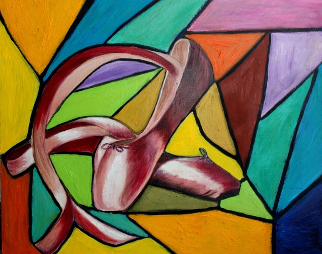 Zapatillas   obra de Gilaberte