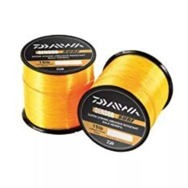 Daiwa Sensor Surf Line orange 15 Pfund