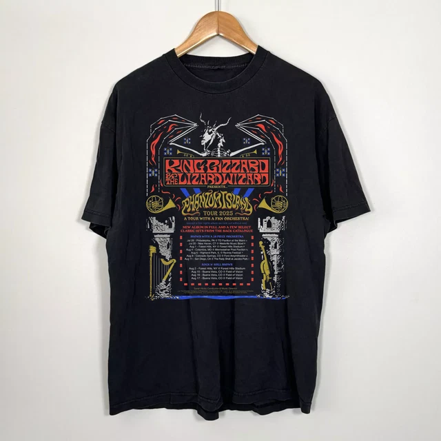 T-shirt King Gizzard And The Lizard Wizard - Unisexe, Coton, Tailles S à 5XL, Multicolore