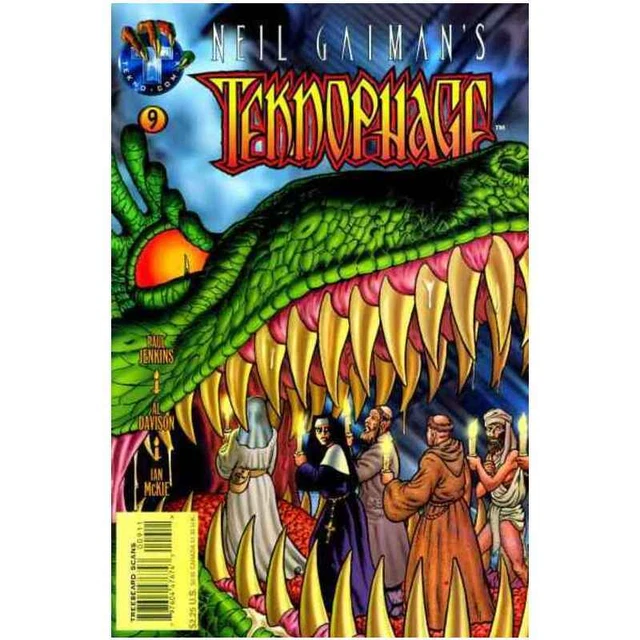 Neil Gaiman's Teknophage #9 in Near Mint condition. Tekno comics [d'