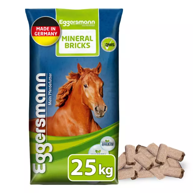 Eggersmann Pferdefutter - Mineral Bricks 25 kg - Mineralfutter