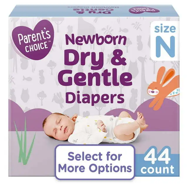 Baby Newborn Diapers 44ct Free Shipping