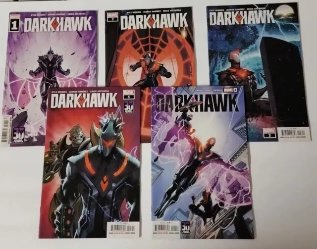 Darkhawk #1-5 Lot - Marvel Comics 2021