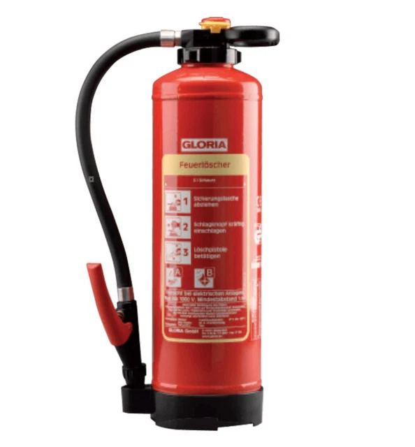 ESTINTORE PORTATILE SCHIUMA - 6 Lt - Antincendio e Sicurezza