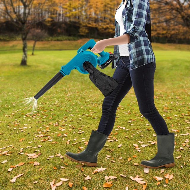 CORDLESS GARDEN LEAVES Blower Electric Dust Blower Vacuum Duster