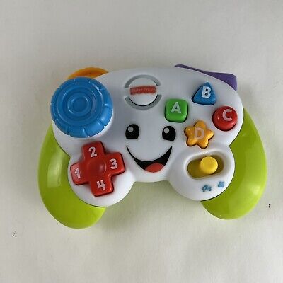 Works! Fisher-Price Laugh & Learn Colorful  Kids Toy Video Game Controller