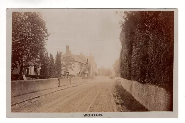 Wiltshire - Worton, Superb Real Photo By Cossert 1910 (Ref. 578)