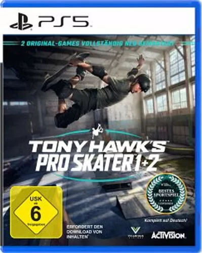 Tony Hawks Pro Skater 1+2 Remastered - PS5 PlayStation 5 NEU OVP *Blitzversand*