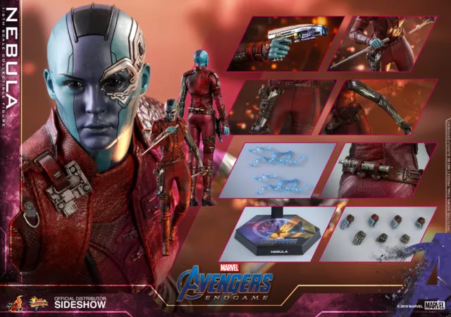 Marvel Avengers Endgame Nebula Sixth Scale figure Hot Toys Sideshow Mms 534 2