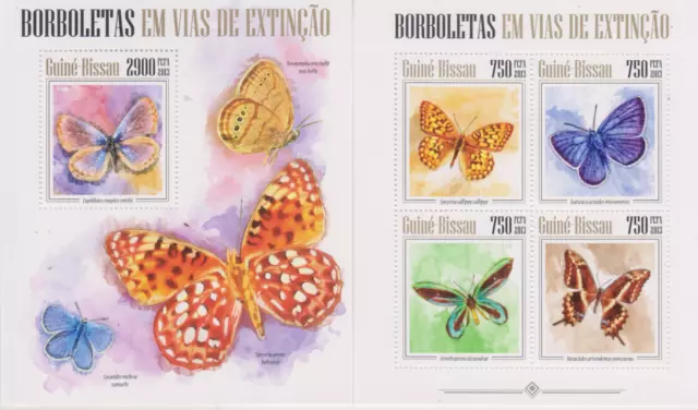 Papillons Guine Bissau Neuf 5953