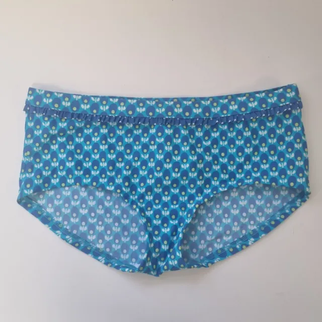 Boden Womens Bikini Bottoms - Blue, Size 12 UK