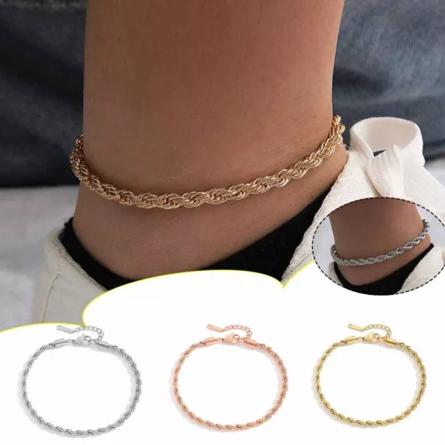 Stainless Steel Leg Chain Foot Jewelry Leg Rings Gift Jewelry Accessories