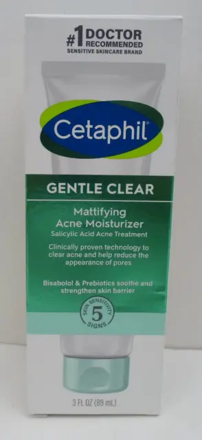Hidratante para el acné mate suave Cetaphil - 3 fl oz 89 ml (O19034-1) CAJA4