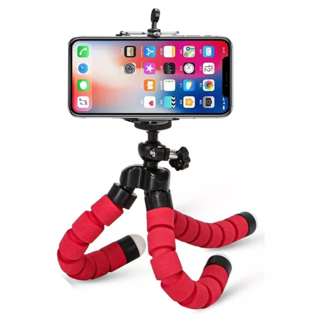 Octopus Adjustable Tripod Stand Flexible Phone Holder for iPhone Camera Bracket