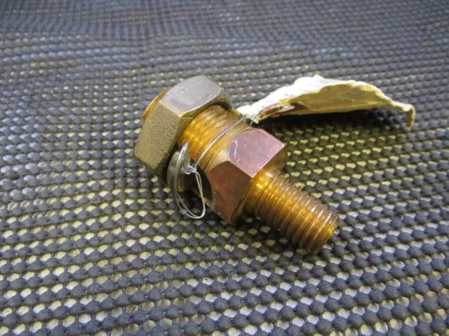 Penn Union Sss-8  Bronze Service Post Ground Connector For 3/0 Sol. - 4/0 Str.