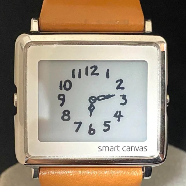 Seiko Epson Smart Canvas Snoopy Peanuts Digital E-ink Quartz Watch Japan