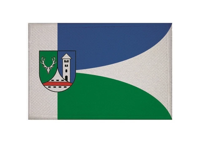 U24 Aufnäher Langewahl Fahne - 9x6cm Flagge Patch Zum Aufbügeln Oder Aufnähen