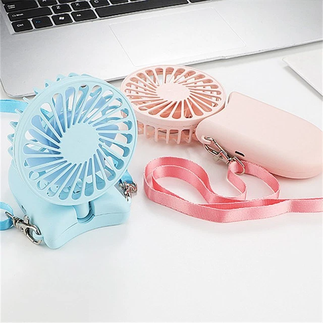 Fan Handheld New F3 Halter Folding Little Handheld Mini Pocket Usb Charging