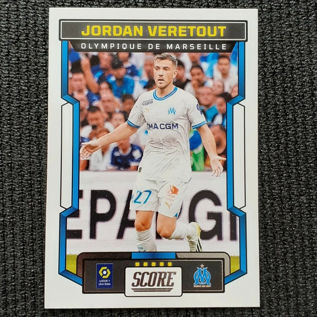 PANINI SCORE LIGUE 1 20232024 Jordan Veretout MINT Marseille OM