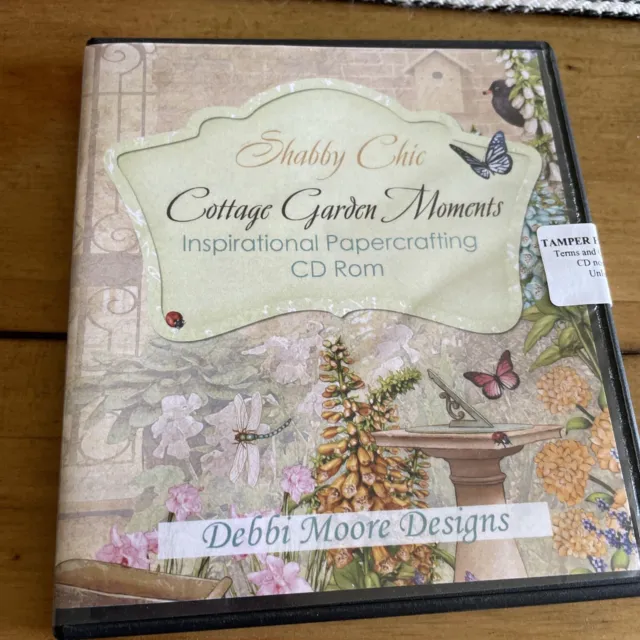 Debbi Moore Cottage Garden moments cd inspirational papercrafting Shabby Chic