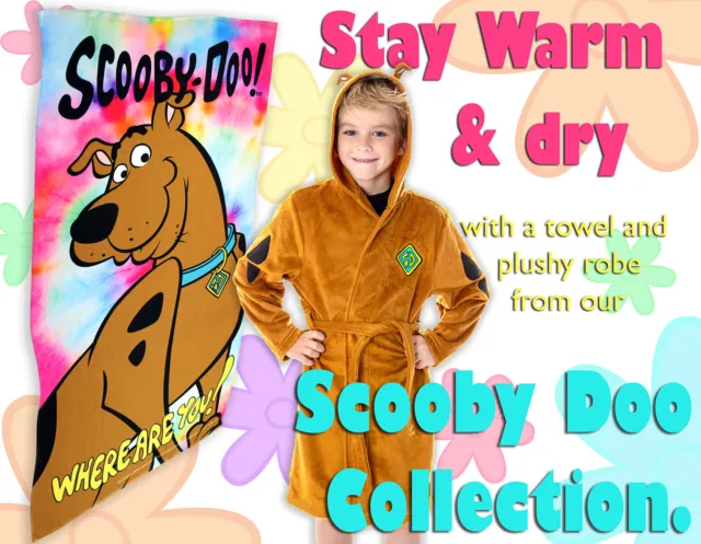 Scooby Doo Where Are You Tie Dye Bath Towel 3