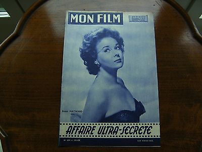 RIVISTA CINEMA=1953/103=CRISTINA CARERE=SUSAN HAYWARD=MAGAZINE COVER= 