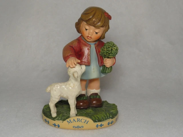 March 2016 Danbury Mint Hummel Calendar Figure