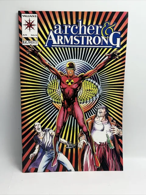 Archer & Armstrong (Vol.1) #11 VALIANT COMICS 1993 BWS Solar Man of the Atom