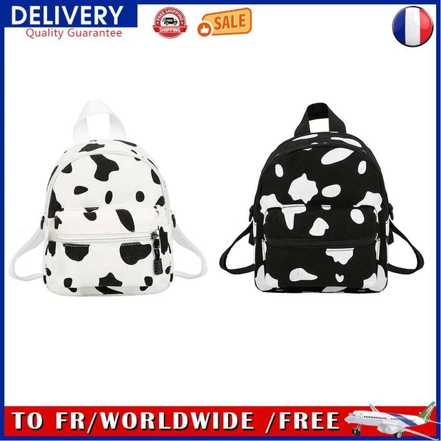 Canvas Women Backpack Student Teenage Girl Travel Schoolbag Mini Ladies Rucksack