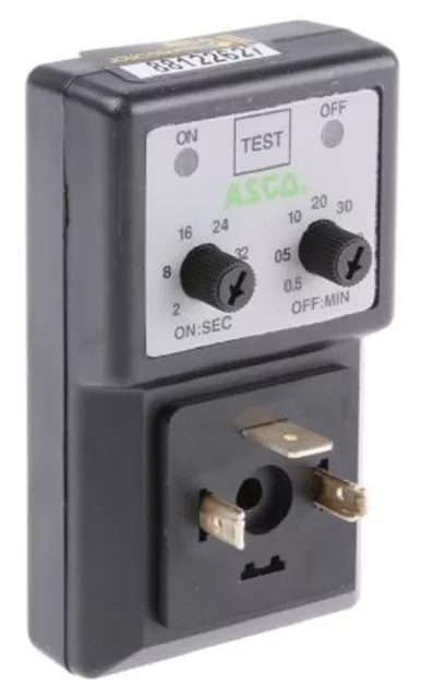 Asco 881-SERIES ELECTRONIC TIMER 24-240V AC/DC 1-Channel, Minutes & Seconds