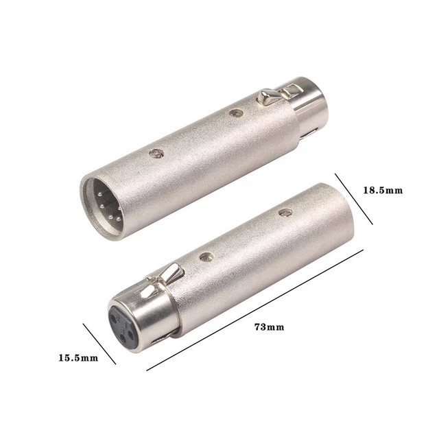 Durable Converter Part Replacement Silver Metal Cased Converter Accessory
