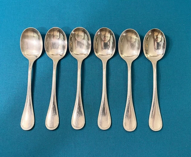 12 Cuillères à Glace Christofle Métal Argenté Modèle SPATOUR - 13 Cm - Occasion