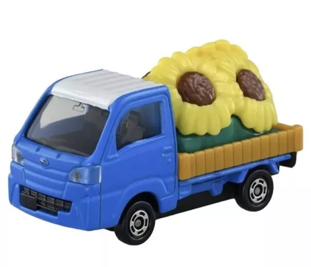 Takara Tomy Tomica No. 107 Subaru Sambar Sunflower Metal Car 2