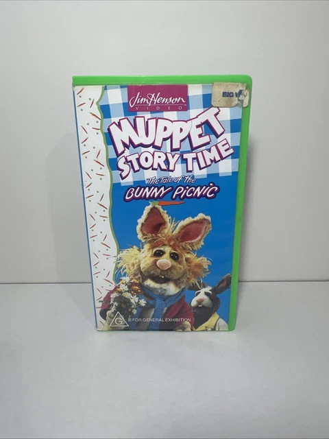 THE TALE OF The Bunny Picnic VHS - Muppet Story Time, Jim Henson Video ...